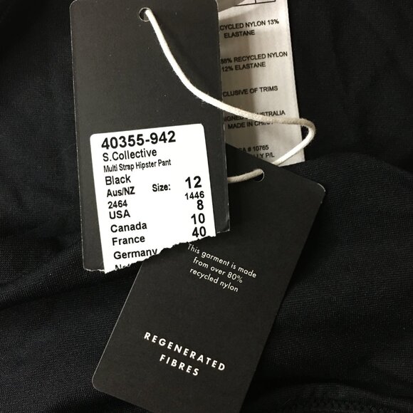 SEAFOLLY Multi Strap Hipster Mid Coverage Bikini Bottom  ☀  NEW WITH TAG… - Picture 13 of 16